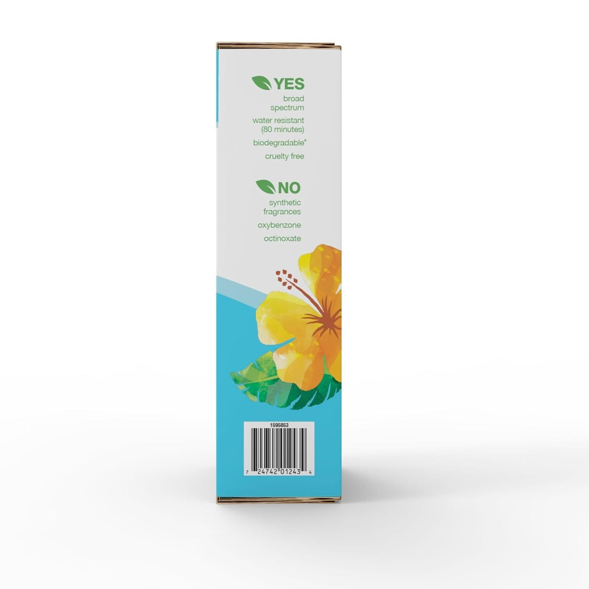 Water Resistant Sunscreen Spray SPF 50 - Hawaiian Coconut, 8 oz, 2-Pack