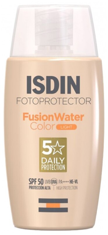 SPF 50+ Light Tinted Sunblock Water Resistant Face Sunscreen 50ml