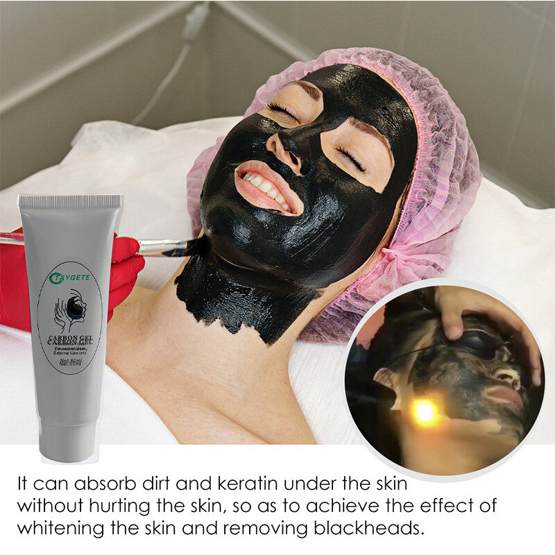 3PCS Carbon Gel for Laser Skin Rejuvenation Black Doll Cream Face Care