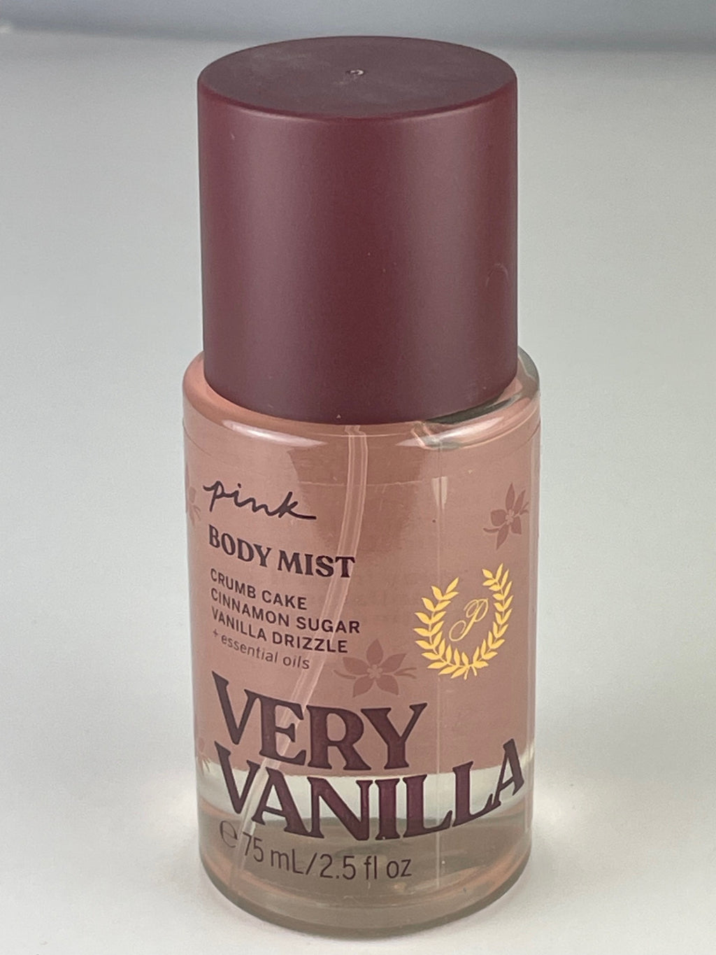 Body Mist Spray - Vanilla Fragrance, 2.5 oz - New