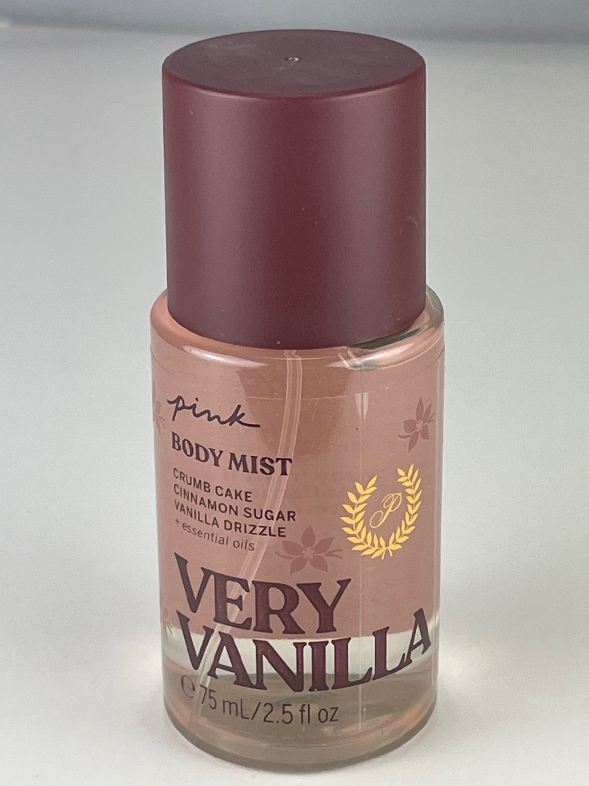 Body Mist Spray - Vanilla Fragrance, 2.5 oz - New