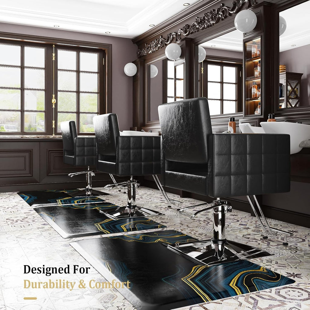 Salon Anti-Fatigue Floor Mat 3x5 Feet for Hair Stylists & Barbers