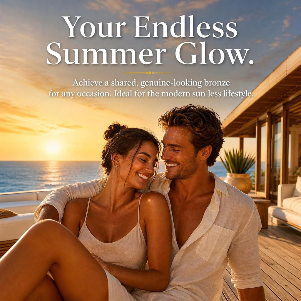 Natural Sunless Tanning Patches - Gradual Bronze Glow Enhancer