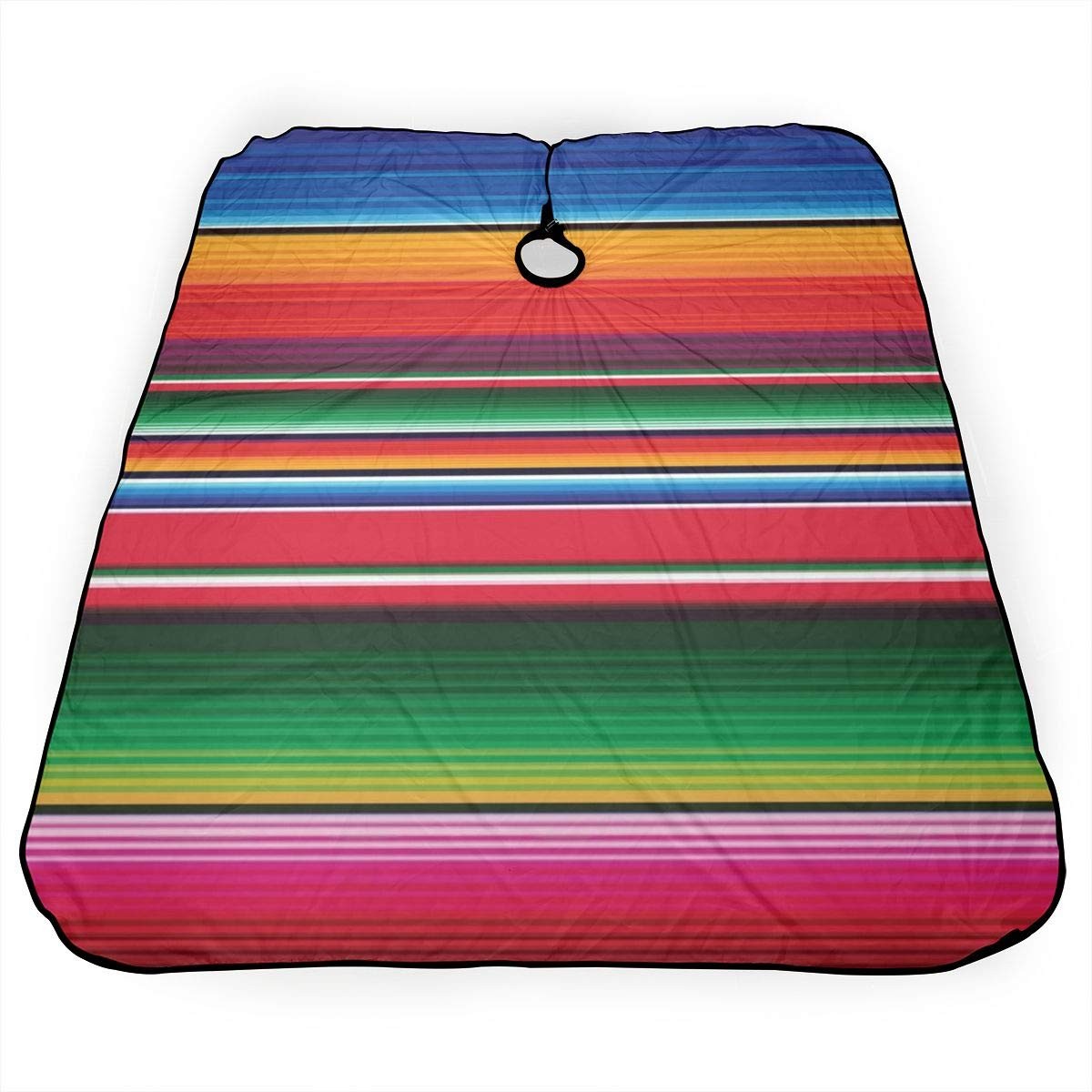 Colorful Mexican Stripes Barber Cape - Professional Haircut Apron for Salon & Home