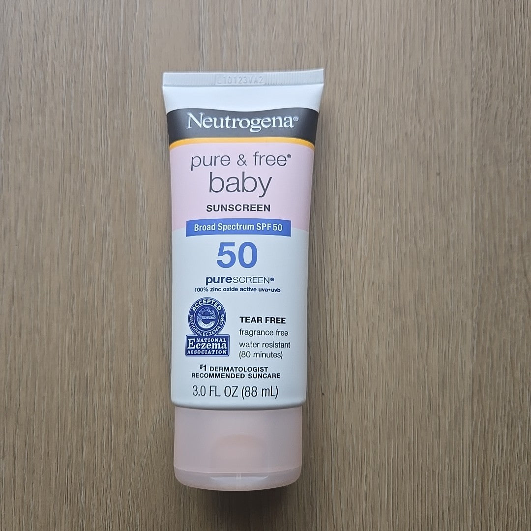 Neutrogena Baby Sunscreen SPF 50 Broad Spectrum 3oz + Free Toothbrush