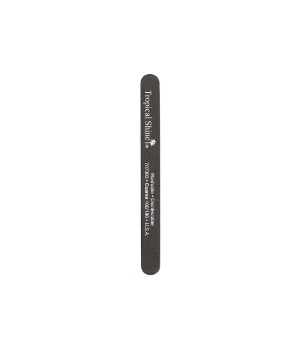 Tropical Shine Nail File 100/180 Grit 25 Pack Coarse/Medium Nail Tools