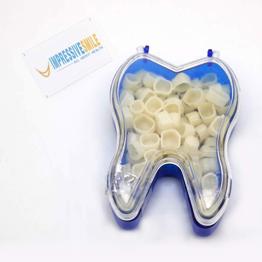 Mixed Dental Temporary Crown Kit for Anterior & Posterior Teeth - 100 Units