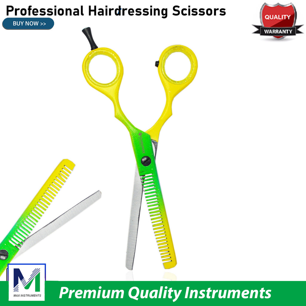 Professional Hair Cutting Thinning Scissors - 5.5 Inch Barber Shears