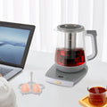 Electric Glass Water Boiler Kettle 1.8L 800W Fast Heating with Digital Temp Control