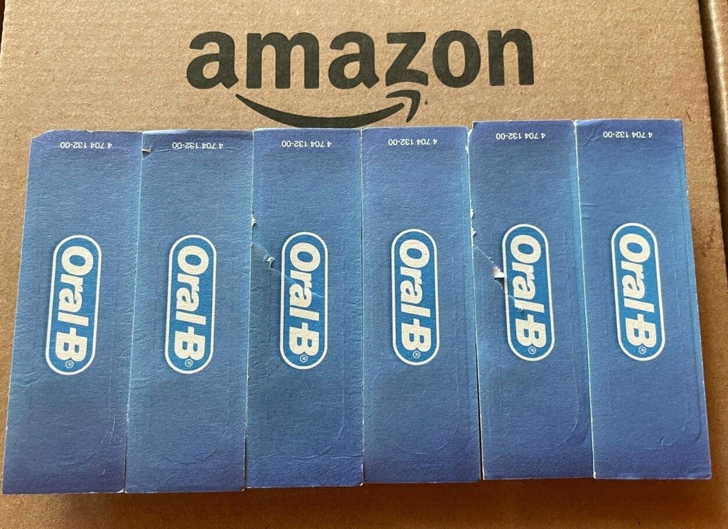 6 Pack Oral-B Floss Action Triumph Replacement Toothbrush Heads - No Box
