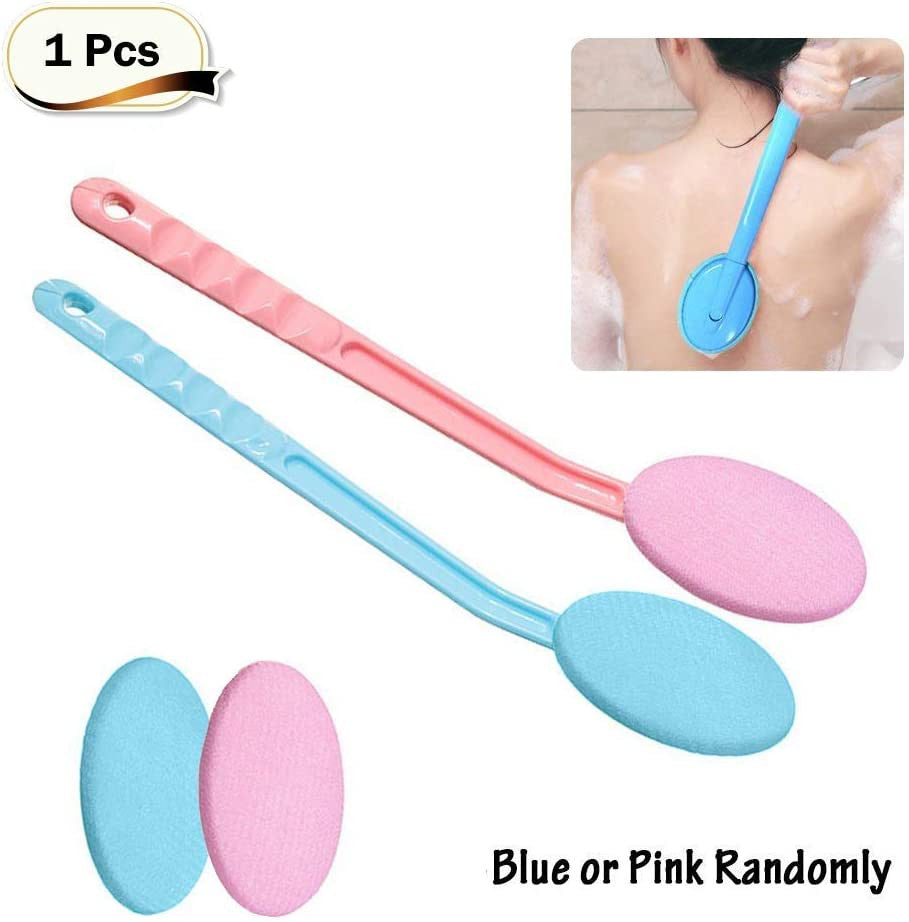 Long Handle Lotion Applicator for Back & Body with 3 Pads - Easy Self-Tanning & Sunscreen Tool