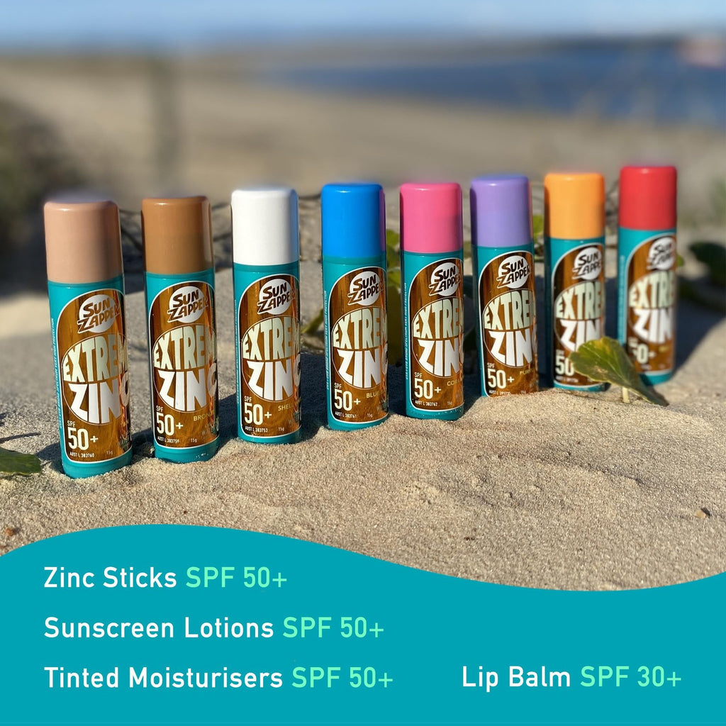 SPF 50+ Zinc Sunscreen Stick with Water Resistance & Sensitive Skin Protection