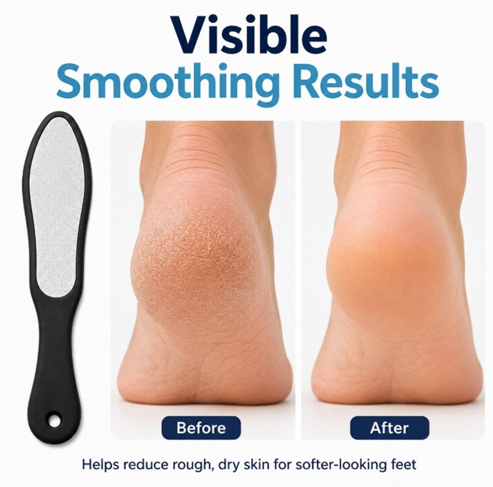 Foot Rasp File Pedicure Tool Callus Remover Dead Skin Scrubber for Feet Heels