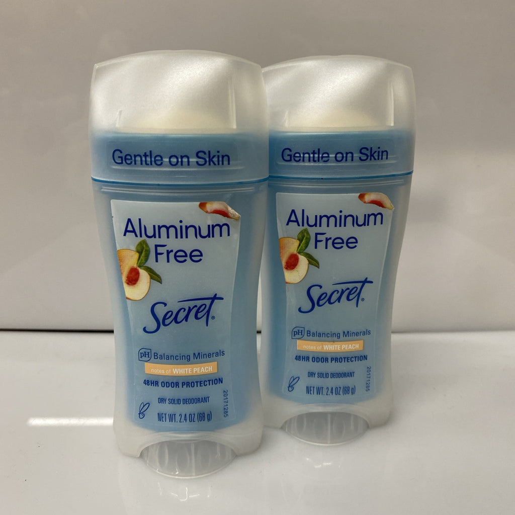Aluminum-Free Peach Deodorant - 2 Pack, 2.4 Oz