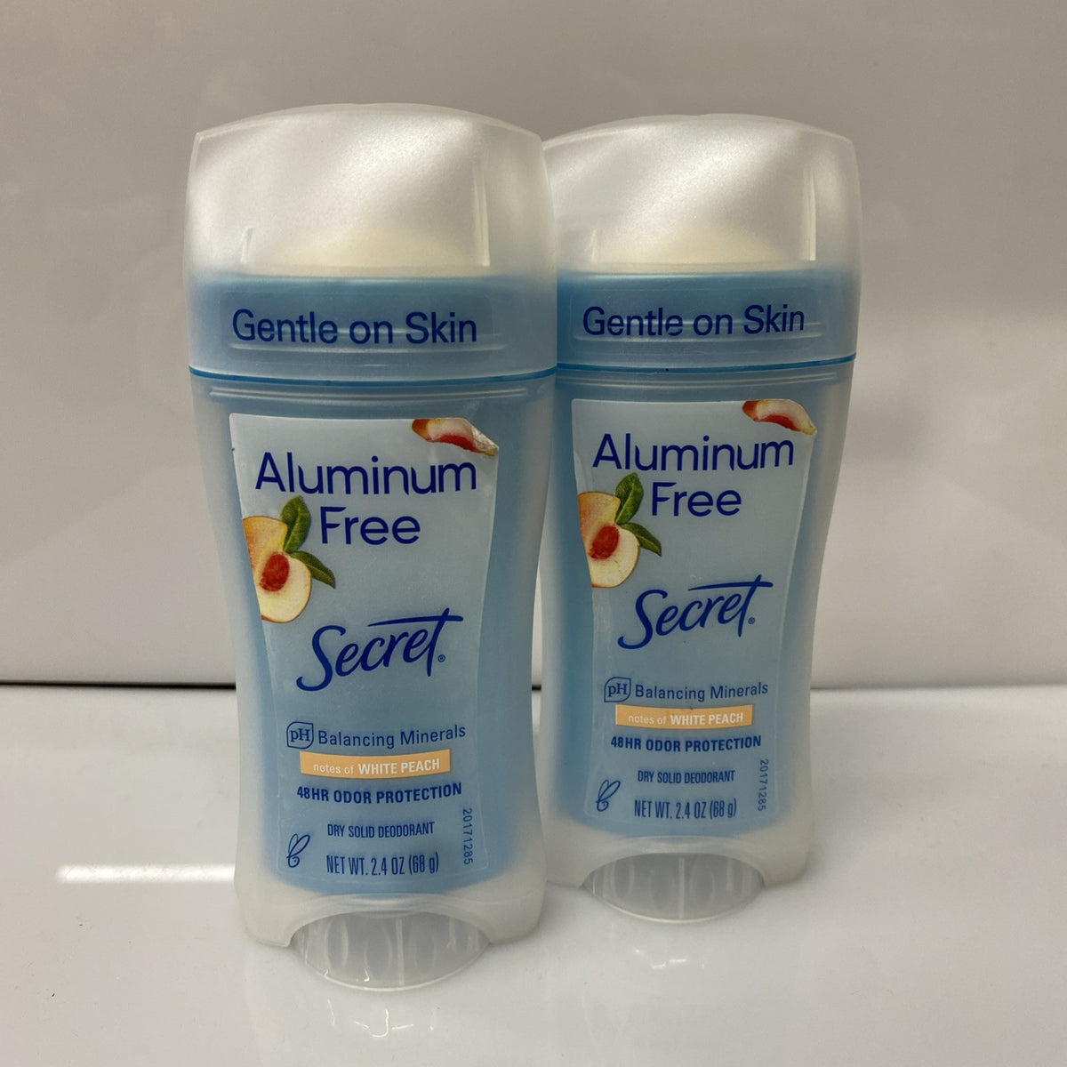 Aluminum-Free Peach Deodorant - 2 Pack, 2.4 Oz