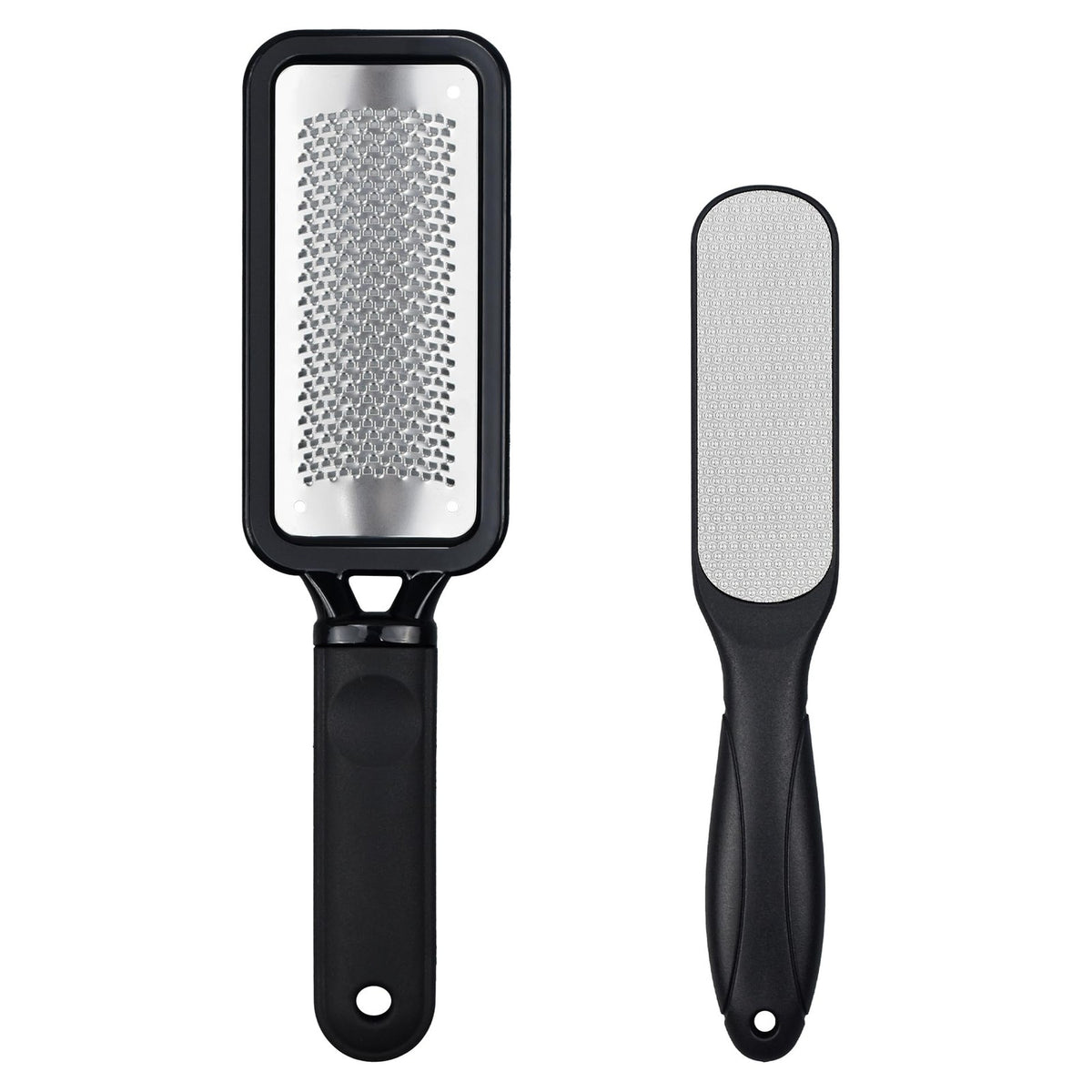 Stainless Steel Foot Files Callus Remover 2-Pack Pedicure Foot Rasp Set