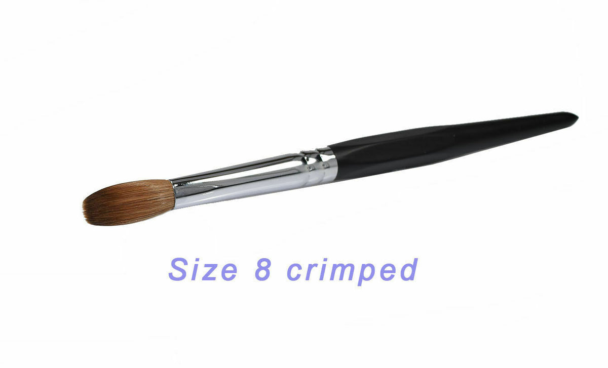 Kolinsky Acrylic Nail Brush for Manicure Powder - Multiple Sizes
