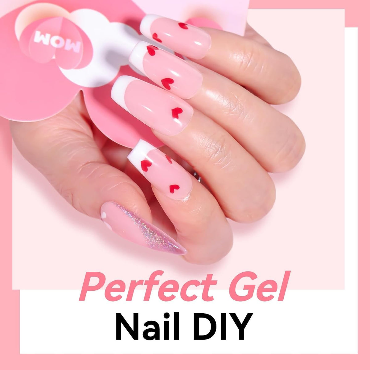 50ML HEMA-Free Poly Nail Gel for Artistic Nail Extensions & Designs