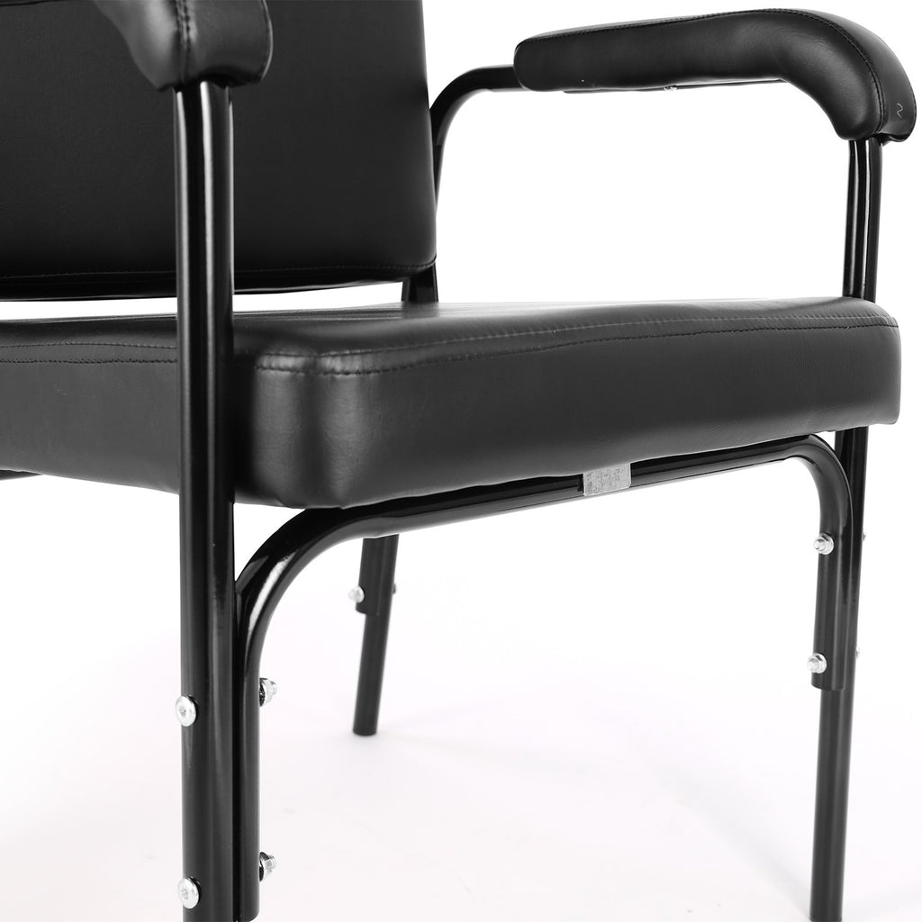 Reclining Shampoo Chair Salon Barber Spa Hair Styling Chair Black