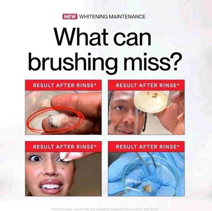 Whitening Mouthwash with Peroxide for Fresh Breath and Surface Stain Removal
