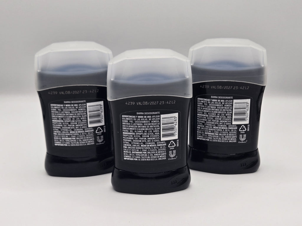 Men's Deodorant 3-Pack - Ice Chill Scent, 48-Hour Protection