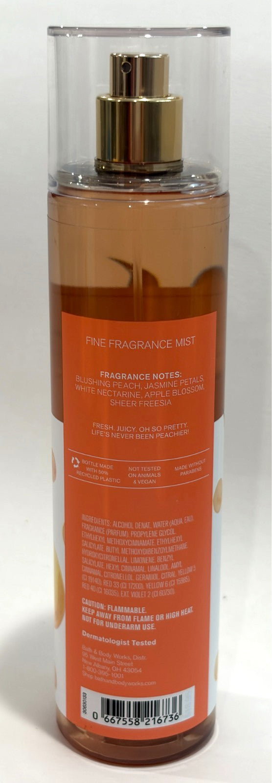 Body Mists Perfume Spray - Pretty As A Peach Fragrance 8 fl oz