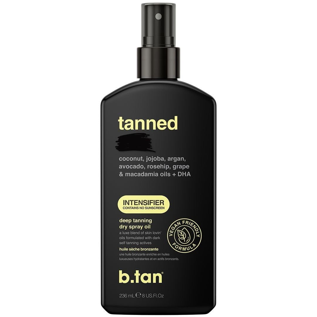 Fast-Acting Tanning Oil Spray - Ultra Dark Tan in Less Time, 8 Fl Oz