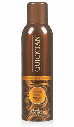 Body Drench Quick Tan Bronzing Spray Medium Dark 170g Pack of 2