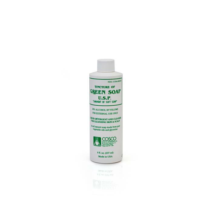 8oz Green Soap Tincture for Tattoo & Piercing - All Natural, USA Made