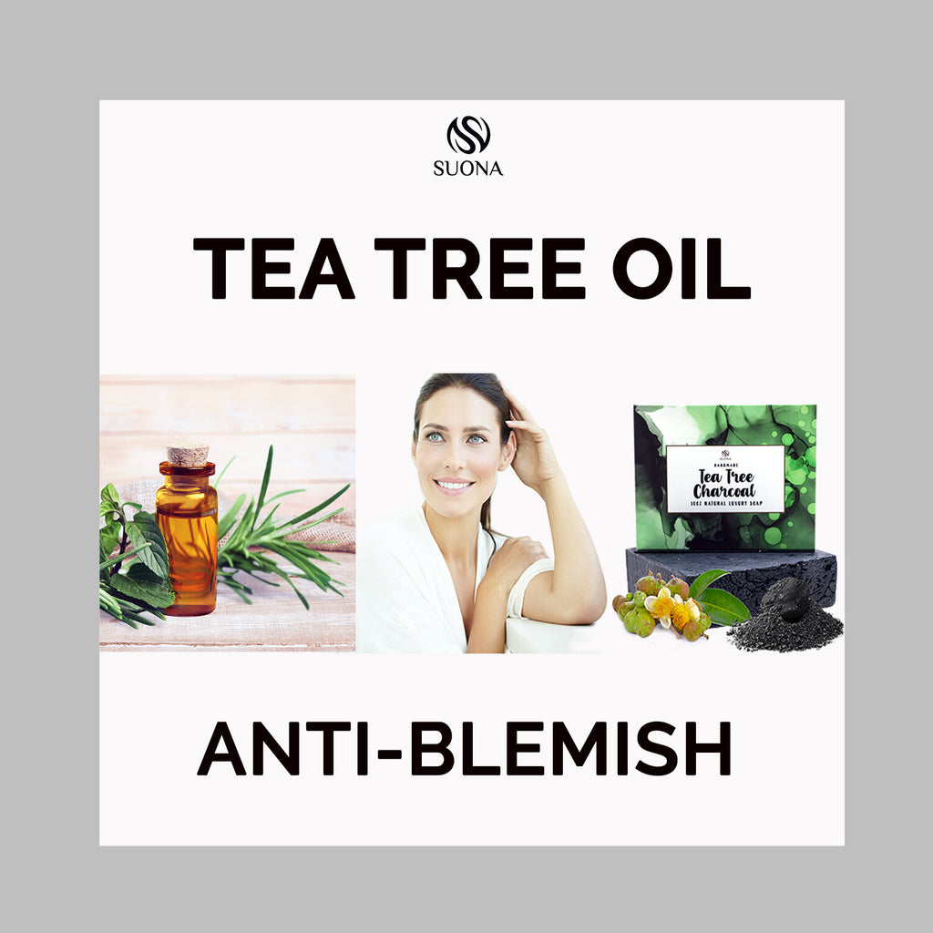 Tea Tree Oil Soap Bar - Antifungal & Antibacterial Face & Body Cleanser