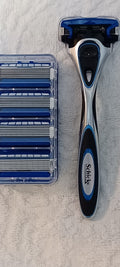 Schick Hydro 5 Razor Refill Cartridges with Metal Razor - 4 Blades, Pack of 1