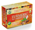 Organic Turmeric & Carrot Seed Bar Soap - Natural Vegan Brightening Skin