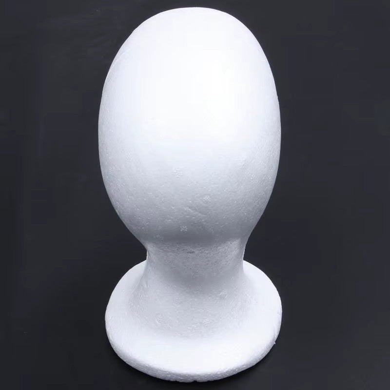 Female Foam Mannequin Head for Hat Wig Display Stand White