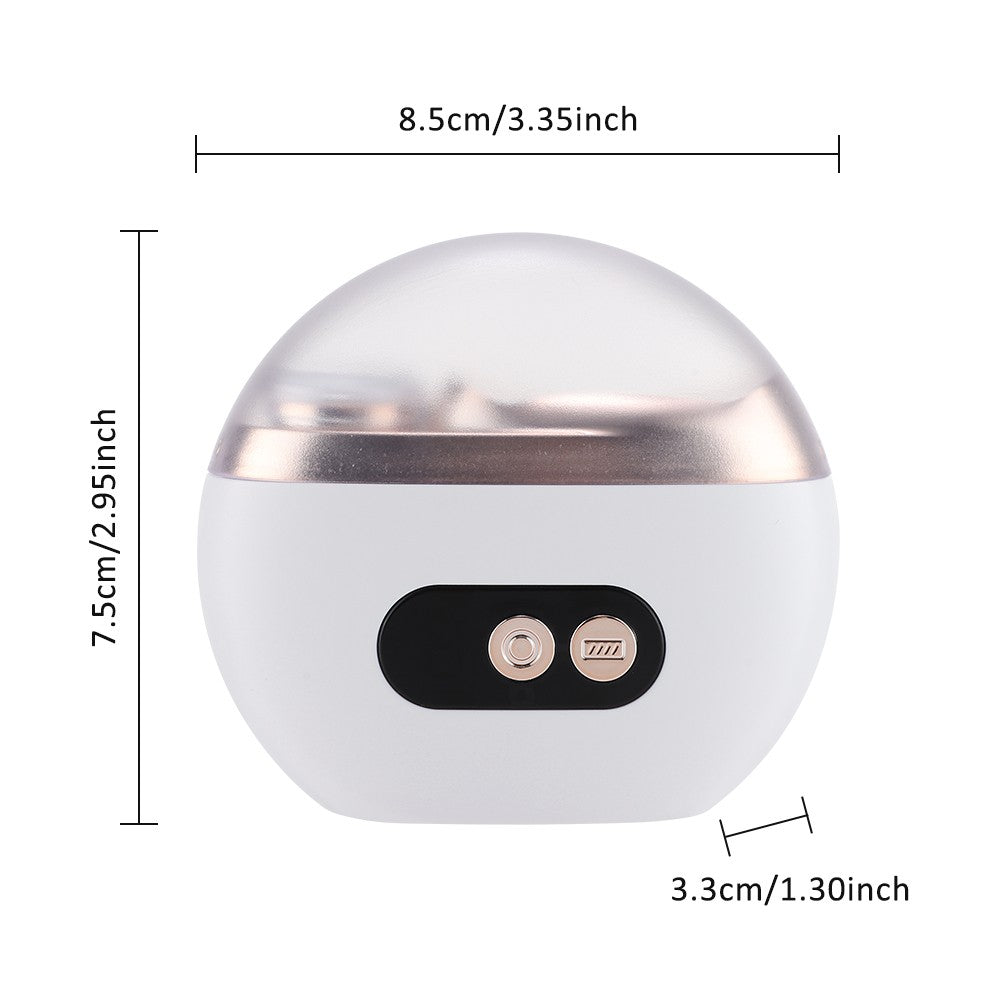 Electric Nail Clippers for Thick Toenails - Automatic Pedicure Tool with LED Light