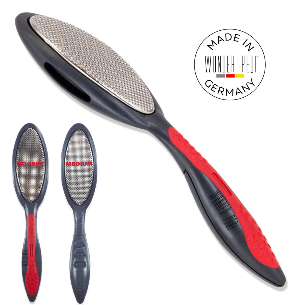 Double Sided Stainless Steel Foot File Callus Remover Made in Germany