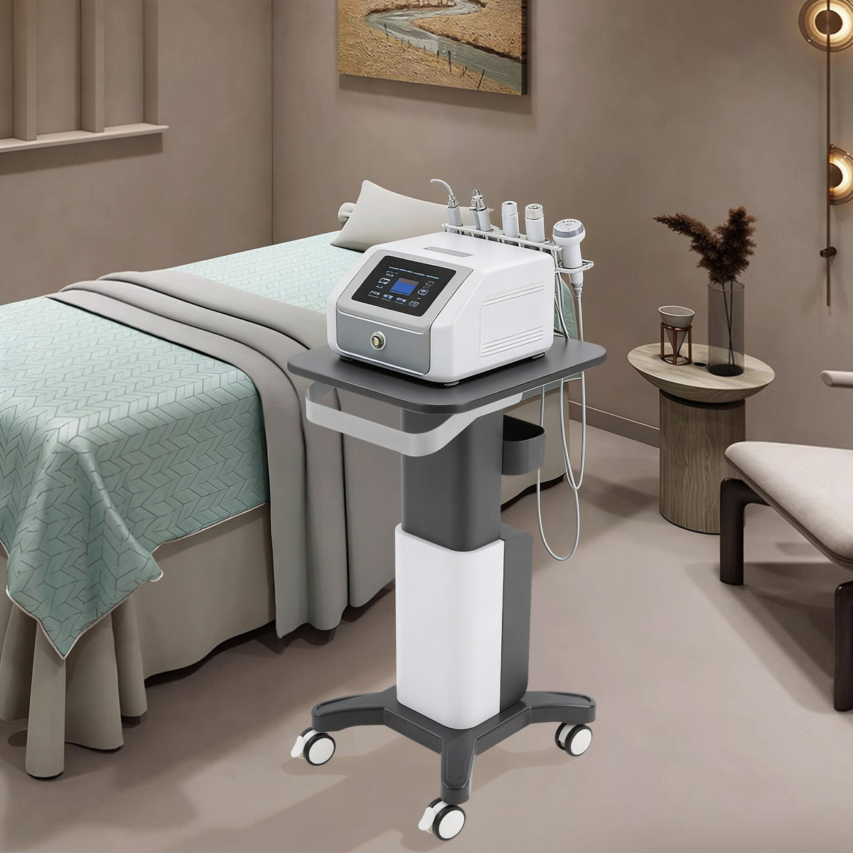 Salon Rolling Cart with Heavy-Duty Storage for Spa & Beauty Equipment