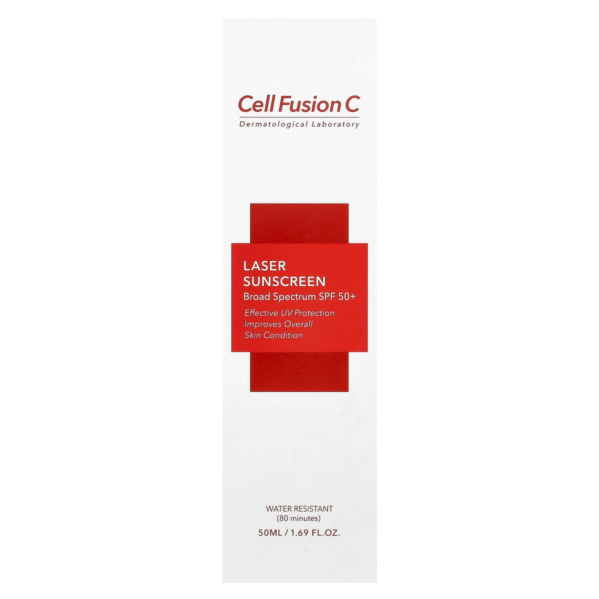 SPF 50+ Sunscreen with Zinc Oxide & Titanium Dioxide - Water-Resistant, 1.69 fl oz