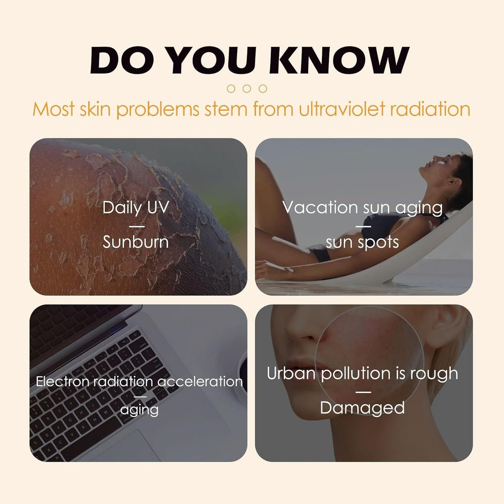 Mineral Sunscreen Powder SPF 50 for Face & Scalp Oil Control Travel Size