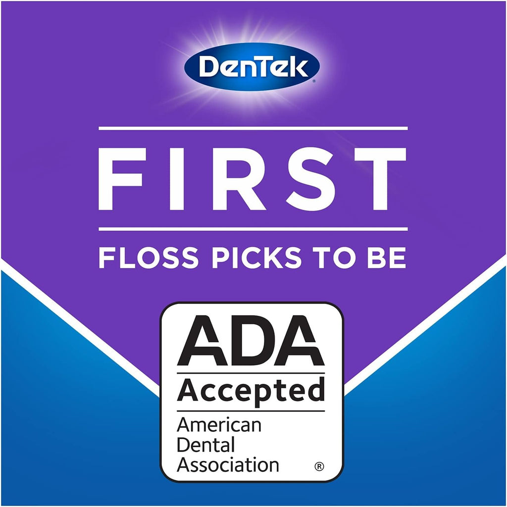 X-Shaped Dental Floss Picks Pack of 3 - Plaque Removal & Oral Hygiene