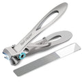 Ultra Wide Jaw Nail Clippers Set for Fingernail and Toenail Trimming