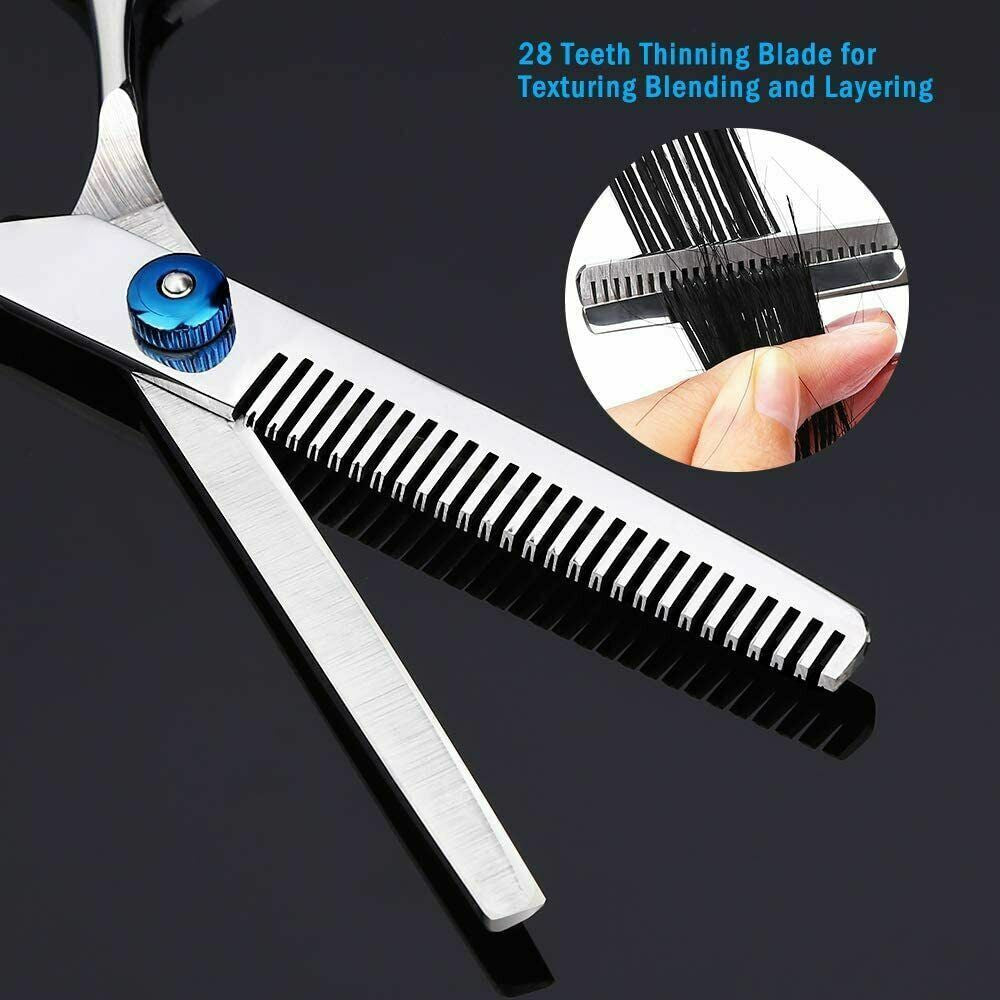 Professional Hair Cutting Thinning Scissors Barber Shears Salon Set