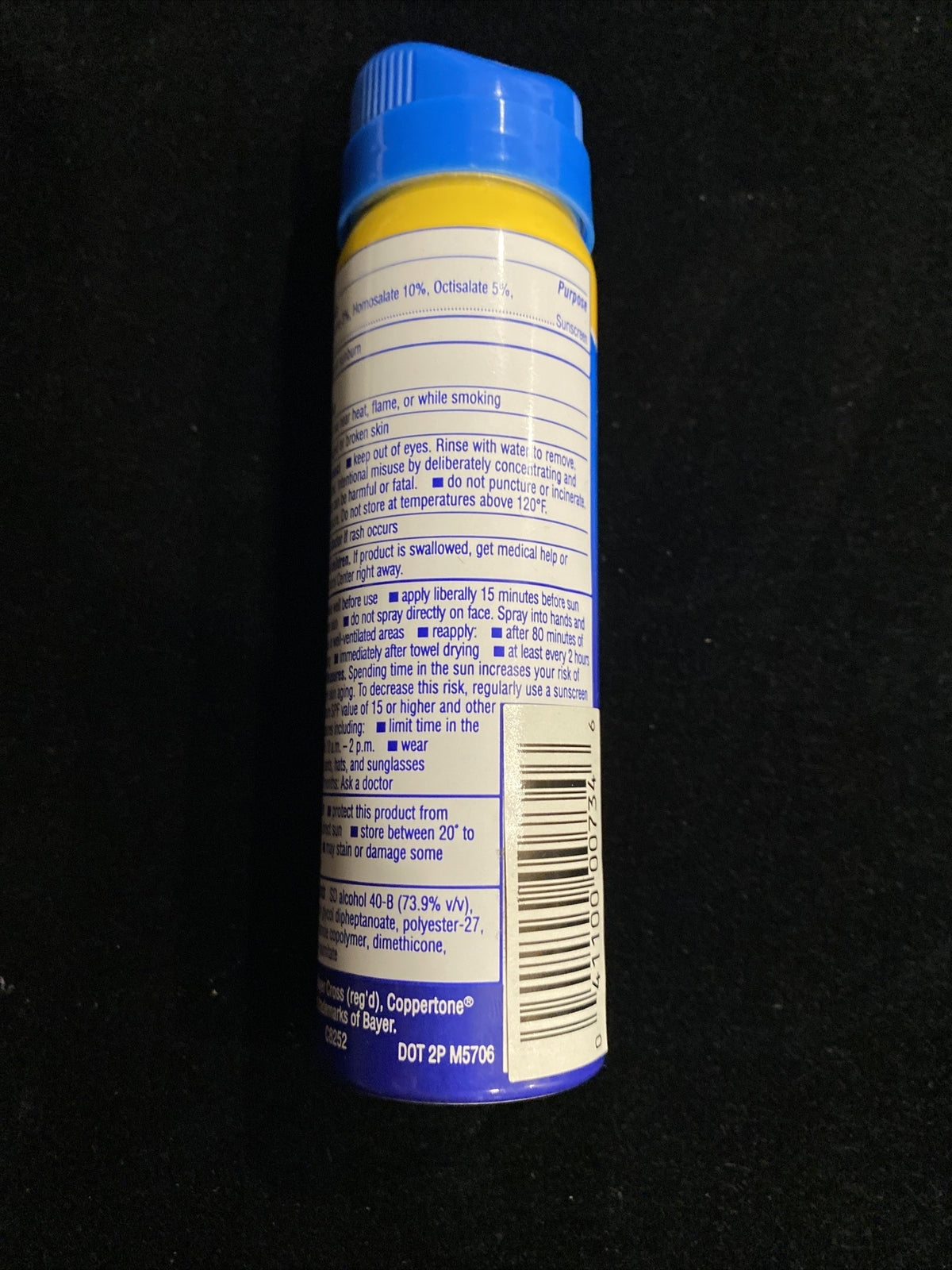 SPF 50 Sunscreen Spray Travel Size for Swimming and Sports 1.6 oz