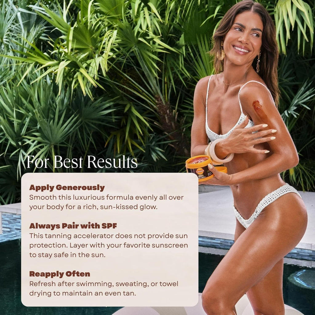 Carroten Intensive Tanning Gel 150ml Sun-Kissed Glow & Deep Tan with Carrot & Coconut Oil