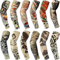 Tattoo Sleeves for Men 12-Piece Color Cover Arm Fake Tattoos