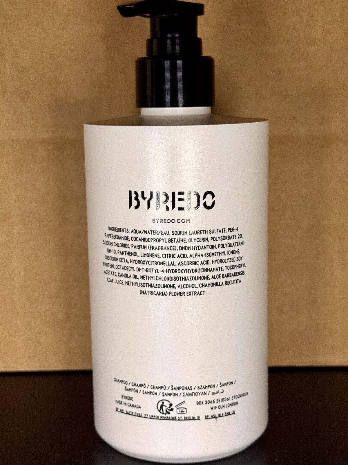BYREDO BAL D'AFRIQUE Shower Set - Shampoo, Conditioner & Body Wash 3 Bottles