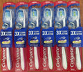 6 Pack Medium Colgate Total 360 Advanced Whitening Toothbrushes - Oral Care Set