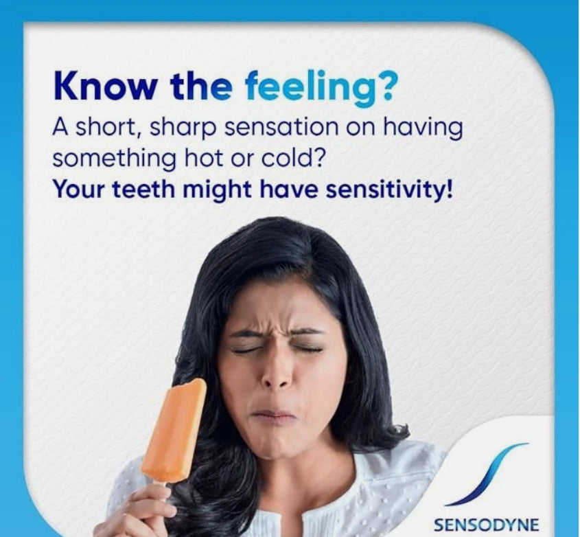Sensodyne Sensitive Toothpaste 150g Twin Pack - Gentle Relief & Fresh Mint Gel