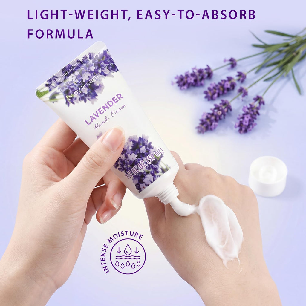 Lavender Spa Gift Set with Bath & Body Products - 11 Pieces for Women