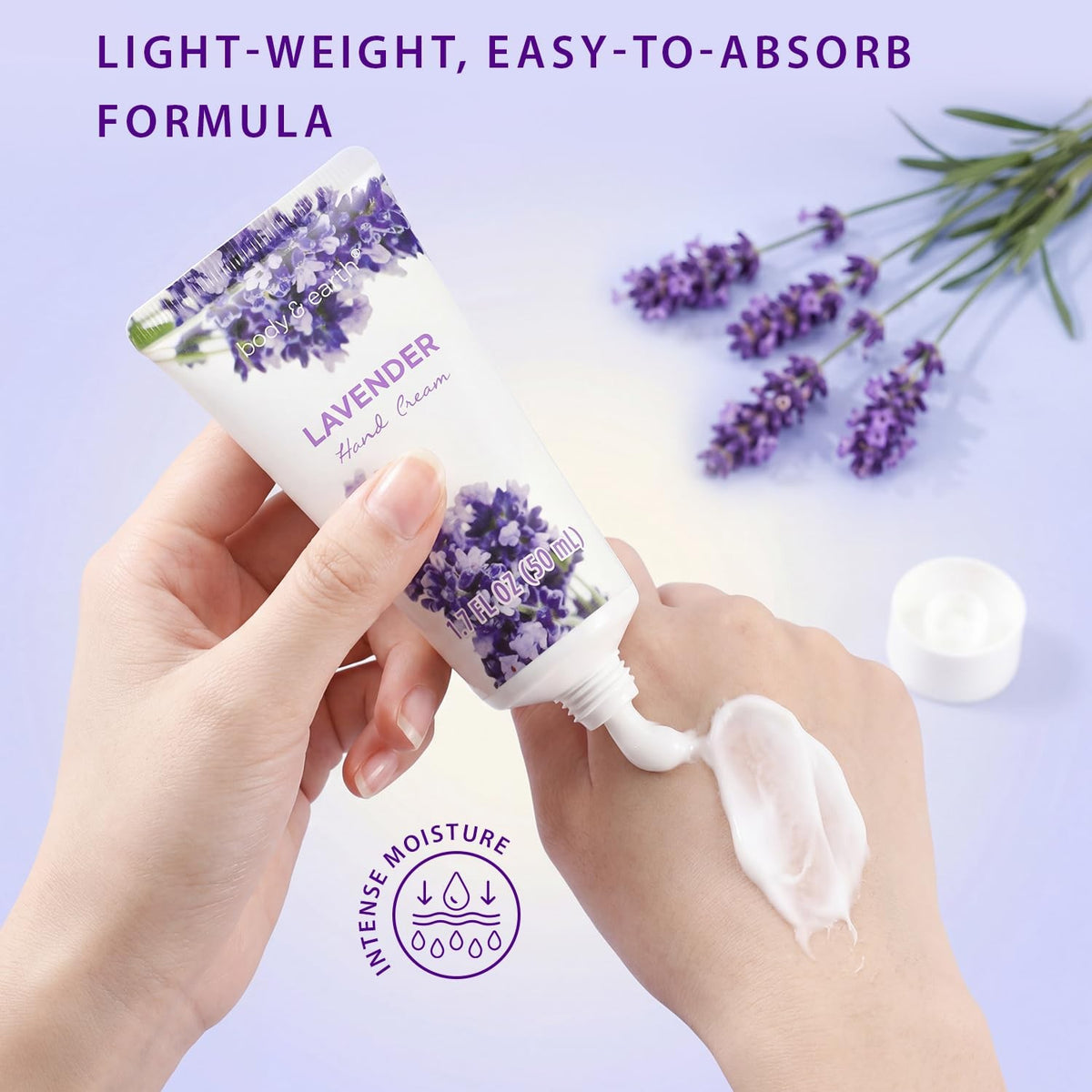 Lavender Spa Gift Set with Bath & Body Products - 11 Pieces for Women