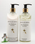 Bulgari White Tea Hair Care Set Shampoo & Conditioner 600ml